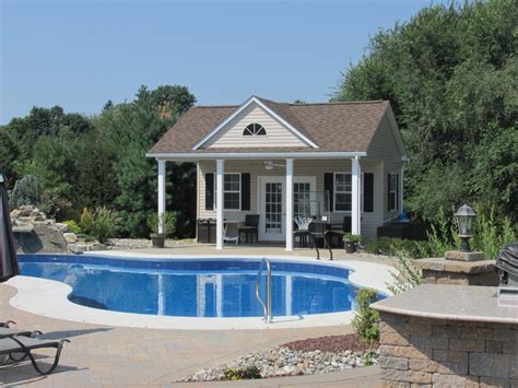 pool house metal building|prefabricated pool house with bathroom.